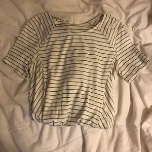 Striped T-shirt Skater Dress